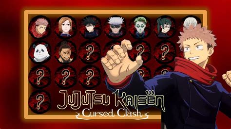 jujutsu kaisen cursed clash characters